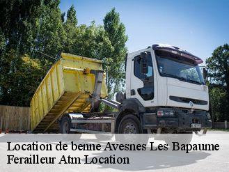 Location de benne  avesnes-les-bapaume-62450 Ferailleur Atm Location